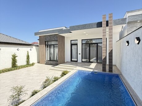 4 otaqlı həyət evi/bağ evi - Mərdəkan q. - 130 m²