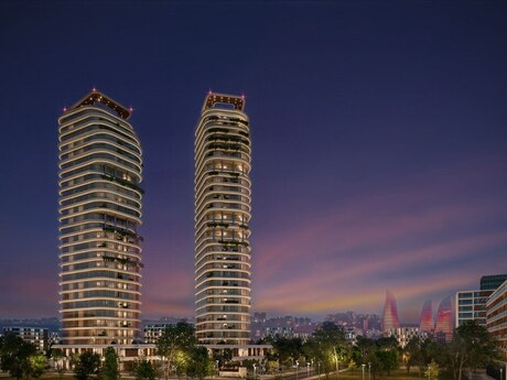 Avenue 8 kompleksində 2 otaqlı yeni tikili mənzil satılır, 92,5 m², 576 135 AZN, şəkil 5 / 11
