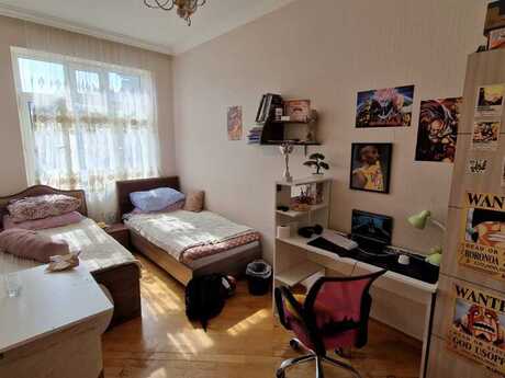3 otaqlı köhnə tikili - Nizami m. - 85 m²