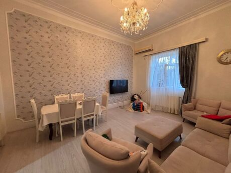 3 otaqlı köhnə tikili - Mərdəkan q. - 75 m²