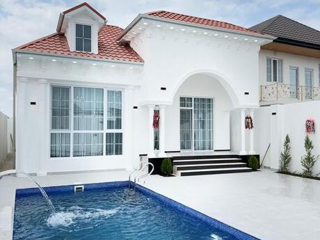 4 otaqlı həyət evi/bağ evi - Buzovna q. - 160 m²