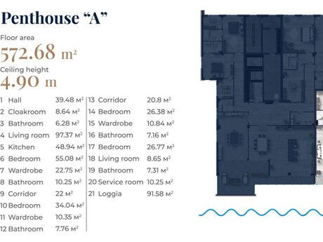 5 otaqlı yeni tikili - Bayıl q. - 527 m²