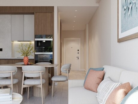 1 otaqlı yeni tikili - Nardaran q. - 34.7 m²