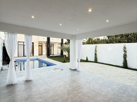 4 otaqlı həyət evi/bağ evi - Şağan q. - 130 m²