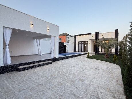 4 otaqlı həyət evi/bağ evi - Şağan q. - 130 m²