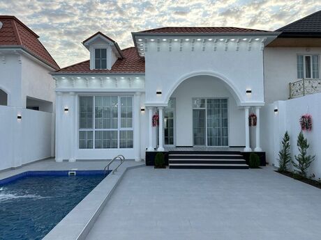 4 otaqlı həyət evi/bağ evi - Buzovna q. - 140 m²