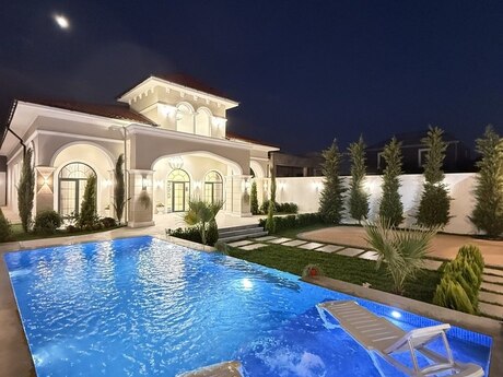 4 otaqlı həyət evi/bağ evi - Şüvəlan q. - 200 m²