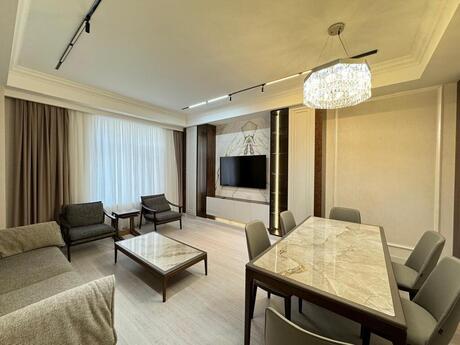 3 otaqlı yeni tikili - Ağ şəhər q. - 140 m²