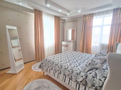 3 otaqlı yeni tikili - Həzi Aslanov m. - 128 m²