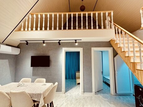 4 otaqlı həyət evi/bağ evi - Mərdəkan q. - 100 m²