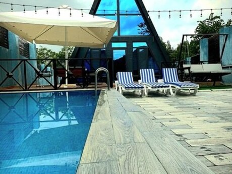 3 otaqlı həyət evi/bağ evi - Qəbələ - 95 m²