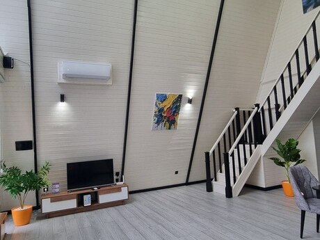 3 otaqlı həyət evi/bağ evi - Qəbələ - 95 m²