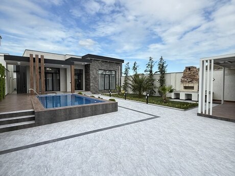 4 otaqlı həyət evi/bağ evi - Mərdəkan q. - 165 m²