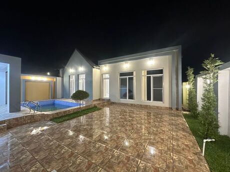 4 otaqlı həyət evi/bağ evi - Mərdəkan q. - 140 m²