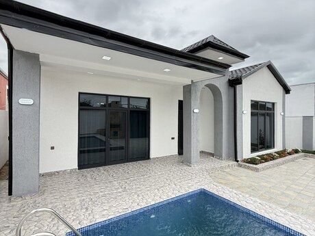 4 otaqlı həyət evi/bağ evi - Mərdəkan q. - 135 m²