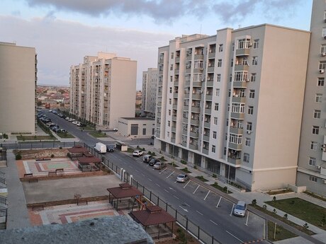 3-room apartment for rent, 76 m², Hövsan: 35 ₼/mo 2