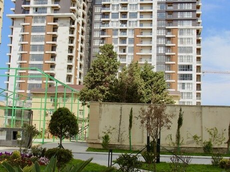 1 otaqlı yeni tikili - Koroğlu m. - 58.9 m²