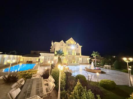 7 otaqlı həyət evi/bağ evi - Abşeron r. - 760 m²