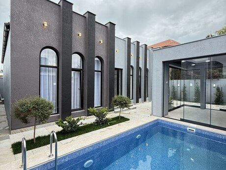 4 otaqlı həyət evi/bağ evi - Mərdəkan q. - 140 m²