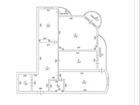 3 otaqlı yeni tikili - Xətai r. - 133 m²