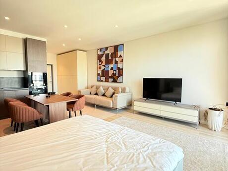 1 otaqlı yeni tikili - Nardaran q. - 58 m²