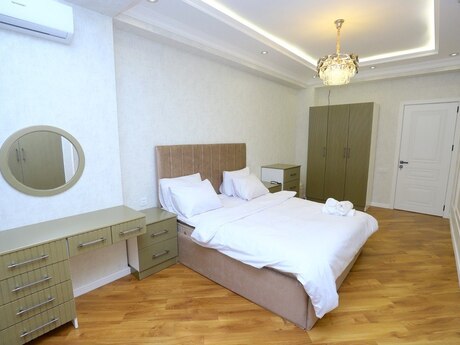 3 otaqlı yeni tikili - Nəriman Nərimanov m. - 120 m²