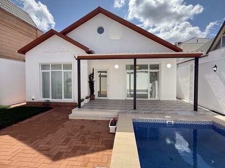 4 otaqlı həyət evi/bağ evi - Mərdəkan q. - 140 m²