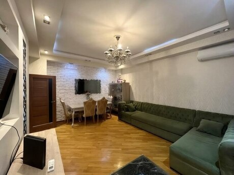 2 otaqlı yeni tikili - Şah İsmayıl Xətai m. - 65 m²