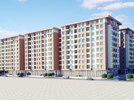 Объявление №5538422 - Баку, пос. Мамедли, 3-комн., 69.7 м², 11/11 этаж