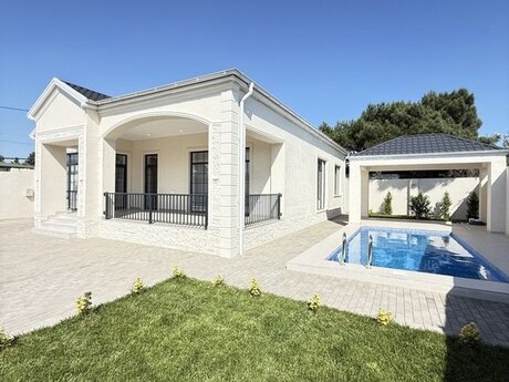 4 otaqlı həyət evi/bağ evi - Buzovna q. - 185 m²