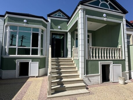 4 otaqlı həyət evi/bağ evi - Zabrat q. - 125 m²