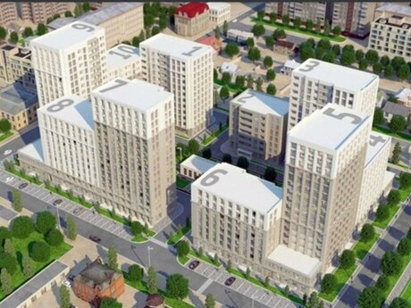 2 otaqlı yeni tikili - Bakıxanov q. - 49 m²