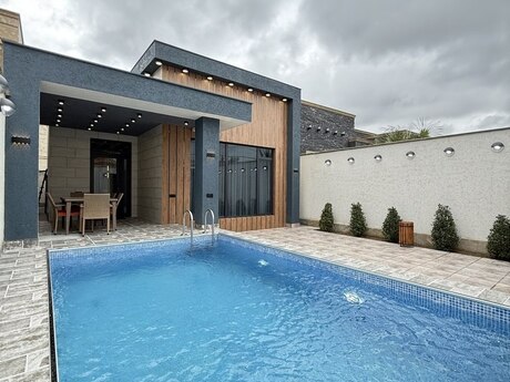 3 otaqlı həyət evi/bağ evi - Mərdəkan q. - 120 m²