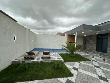 4 otaqlı həyət evi/bağ evi - Mərdəkan q. - 110 m²