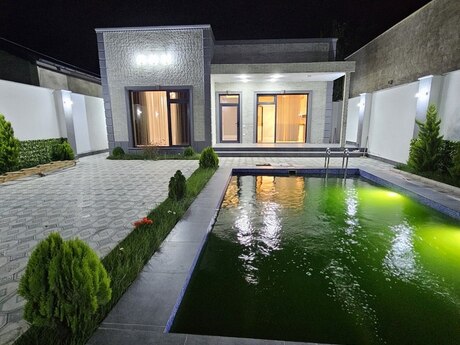 3 otaqlı həyət evi/bağ evi - Şüvəlan q. - 120 m²
