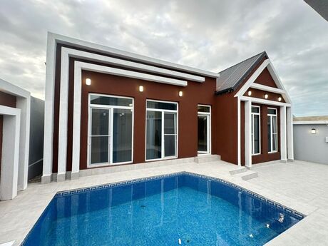 4 otaqlı həyət evi/bağ evi - Mərdəkan q. - 130 m²