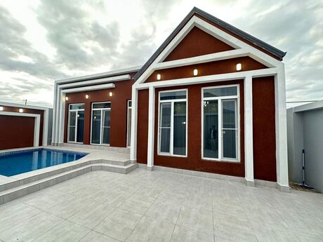 4 otaqlı həyət evi/bağ evi - Mərdəkan q. - 130 m²