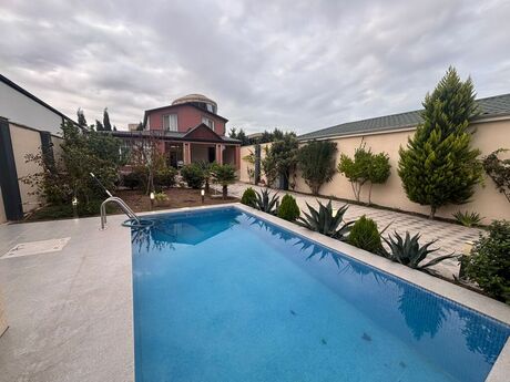 6 otaqlı həyət evi/bağ evi - Şağan q. - 220 m²