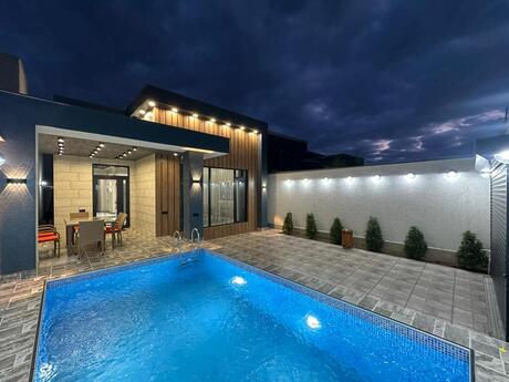 4 otaqlı həyət evi/bağ evi - Mərdəkan q. - 90 m²