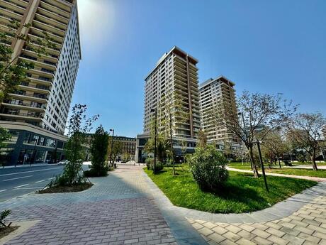 3 otaqlı yeni tikili - Ağ şəhər q. - 120 m²