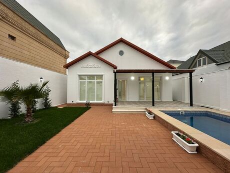 4 otaqlı həyət evi/bağ evi - Mərdəkan q. - 130 m²