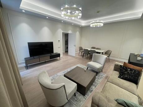 3 otaqlı yeni tikili - Ağ şəhər q. - 115 m²