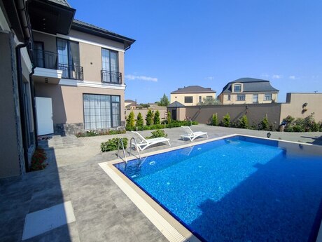 6 otaqlı həyət evi/bağ evi - Mərdəkan q. - 180 m²