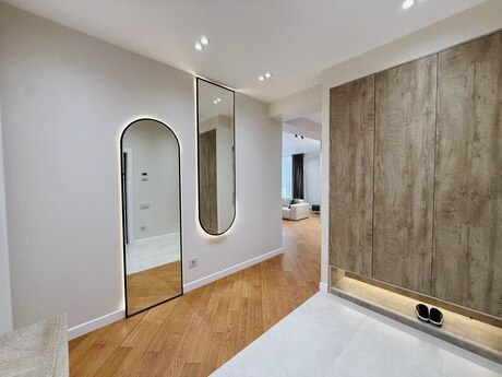 3 otaqlı yeni tikili - Şah İsmayıl Xətai m. - 140 m²