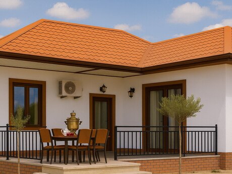 4 otaqlı həyət evi/bağ evi - Görədil q. - 150 m²