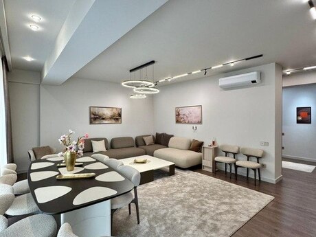 3 otaqlı yeni tikili - Şah İsmayıl Xətai m. - 127 m²