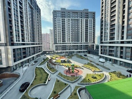 3 otaqlı yeni tikili - Şah İsmayıl Xətai m. - 127 m²