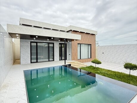 4 otaqlı həyət evi/bağ evi - Mərdəkan q. - 160 m²
