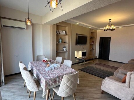 2 otaqlı yeni tikili - Şah İsmayıl Xətai m. - 120 m²