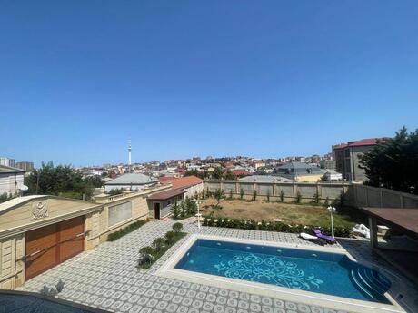 10 otaqlı həyət evi/bağ evi - Badamdar q. - 400 m²